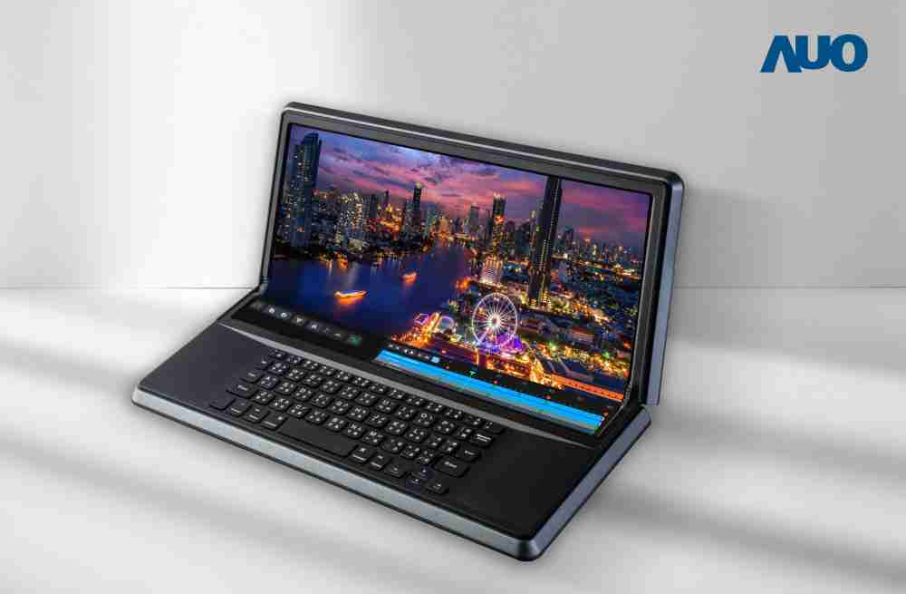 z6mg·人生就是博14.6吋Micro LED折迭显示屏幕，，搭配半径4mm的弯折绞炼，，以及高画素、、、高亮度、、、高对比度的显示技术特点，，，即便在大视角下仍保有绝佳色相与亮度